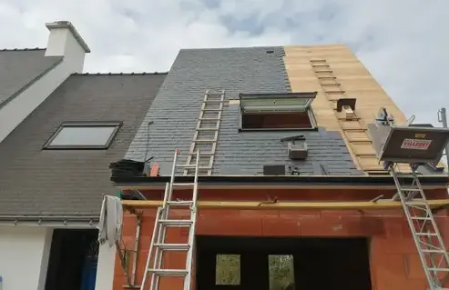 rénovation de toiture Landévant-5